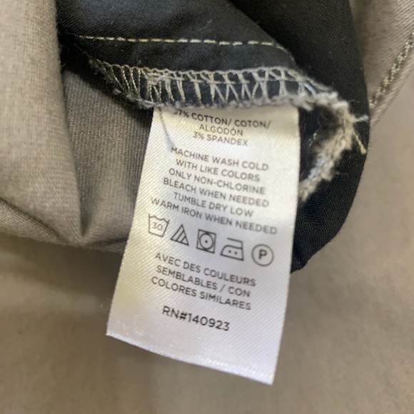 Loft Outlet Wide Leg Chinos, Size 14 - Picture 4 of 6